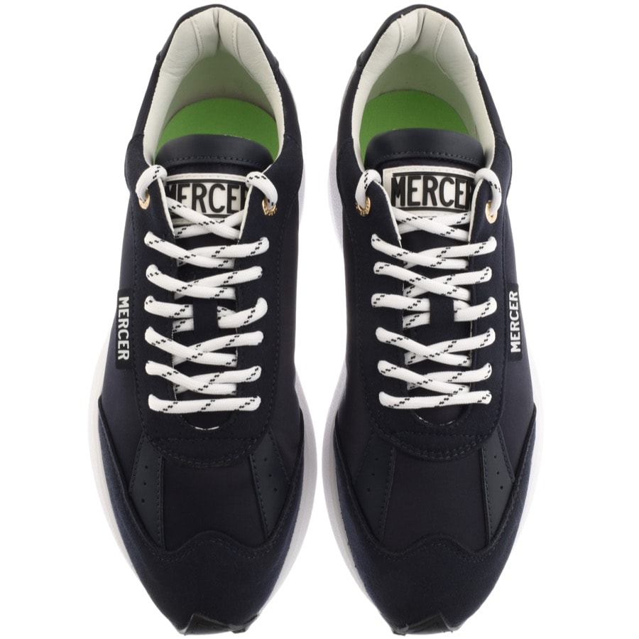 Alternative Image for ProductMercer Racer Vegan Trainers Navy3